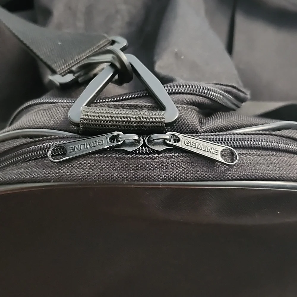 STAY ARMY Black Duffle Bag